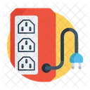 Extension Lead Extension Cable Power Extension Icon