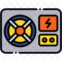 Power Supply Power Uninterrupted Icon