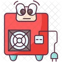 Power Supply Emoji Power Supply Unit Pc Icon