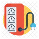 Extension Lead Extension Cable Power Extension Icon