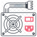 Power Supply Plug Electricity Icon