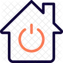 Power Switch House Icon