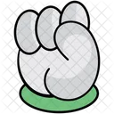 Power Symbol Clenched Fist Hand Gesture Icon