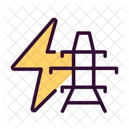 Power transmission line  Icon