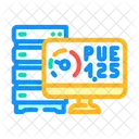 Power Usage Effectiveness Icon