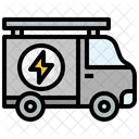 Power Vehicle Electric Vehicle Hybrid Car Icon