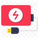 Powerbank Energiespeicher Energiespeicher Symbol