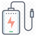 Elektronische Bank Ladegerat USB Symbol