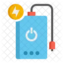 Powerbank Power Bank Charging Device Icon