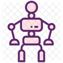 Powered Exoskeleton Exoskeleton Microchip Automation Icon
