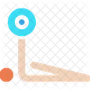Powerlifting Weight Lift Icon