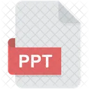 Powerpoint PPT Dateiformat Symbol