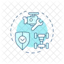 Car License Dealerships Icon