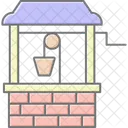 Pozo Agua Suministro Icono