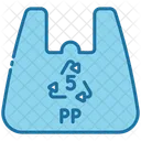Pp Poly Bag Plastic Bag Icon