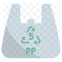 Pp Poly Bag Plastic Bag Icon