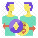 Pp Peer To Peer Exchange Icon
