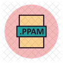 File Type Ppam File Format アイコン