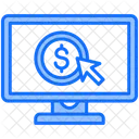 Ppc Monitor Dollar Icon