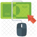 Pay Per Click Cost Per Click Digital Marketing Icon