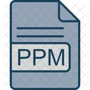 Ppm Archivo Formato Icono