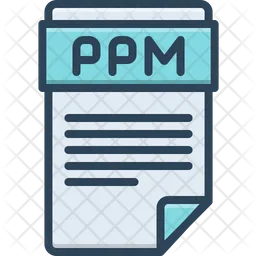 PPM 파일  아이콘