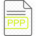 Ppp File Format Icono