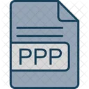 Ppp Archivo Formato Icono