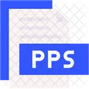 Pps Format Type Icon