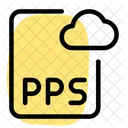 Pps Cloud File  Icon