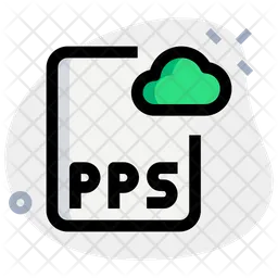 Pps Cloud File  Icon