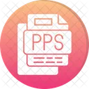 Pps File File Format File Icône