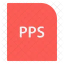 Pps Extension File Icône