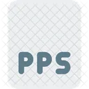 Pps File Pps Document Pps Icône