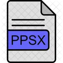 Ppsx File Format Icon