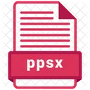 Ppsx File Formats Icon