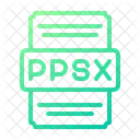 Ppsx File Document Icon