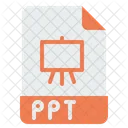 Ppt File Format Icon