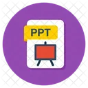 Ppt File Ppt Folder Ppt Document Icon