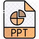 Ppt File Extension File Format Icon