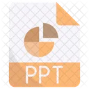 Ppt File Extension File Format Icon