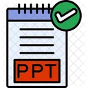 Ppt File Business Icon