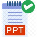 Ppt File Business Icon