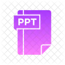 Ppt-Datei Datei  Symbol