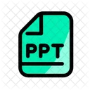 Ppt Document Ppt File Ppt Icon
