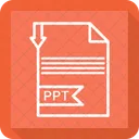 Ppt File Format Icon