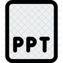 Ppt File Ppt Ppt Document Icon