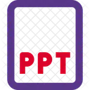 PPT 파일  아이콘
