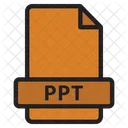Ppt File Presentation Icon