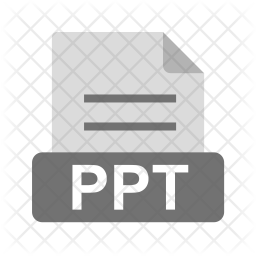 Ppt file Icon - Download in Flat Style